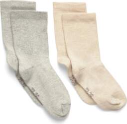 Minymo - Ankle Sock Solid 2-Pack