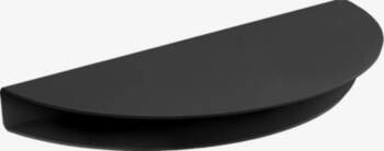 MOEBE - Half Moon Shelf, Black