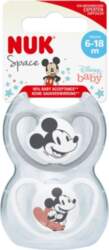 NUK - Space Pacifier Mickey Grey/White