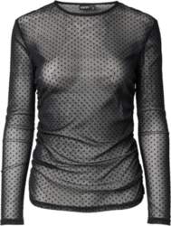 Pieces - Pcbobo Ls Mesh Rouching