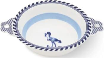 POLSPOTTEN - Bowl Bird Patterned -