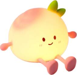 Puckator - Foodiemals Peach Led Night