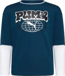 PUMA - Mid90S Relaxed Layered Longsleeve