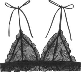 ROTATE - Unpadded Triangle Bralette -