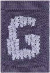 Smallstuff - Knitted Letter G, Blue