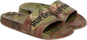 Superdry - Camo Print Pool Slide