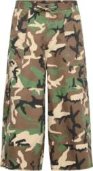 Weekday - Long Cotton Cargo Shorts