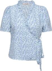 A-View - Peony Wrap Blouse -