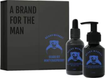 Beard Monkey - Beard Kit Minty/Raspberry