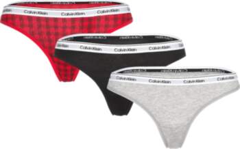 Calvin Klein - Thong 3Pk -
