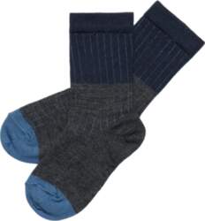 FUB - 2-Pack Contrast Rib Socks