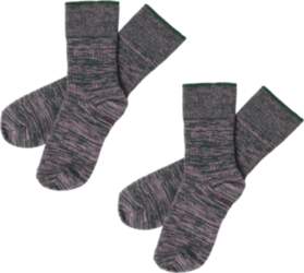 FUB - 2-Pack Melange Socks -