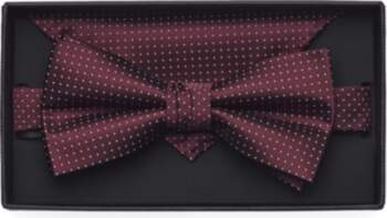 Lindbergh Black - Polyester Bow Tie