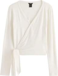 Lindex - Long-Sleeved Wrap Top -