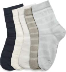 Minymo - Socks W. Knit (5-Pack)