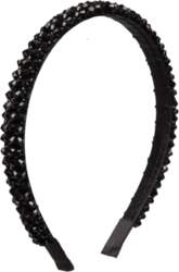 Pipol`s Bazaar - Strass Diadema Black