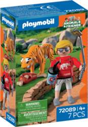 PLAYMOBIL - Zoo: Tiger And Visitor