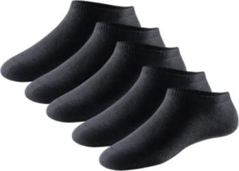 Schiesser - Men`s Sneakers, 5-Pack, Black