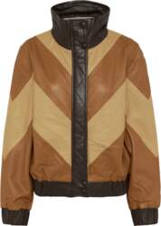 Stella Nova - Patchwork Leather Bomber