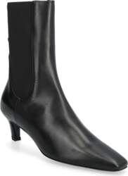 TOTEME - Leather Mid-Heel Boots -