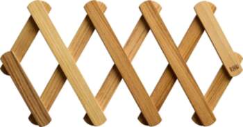 Aida - Raw Teak Adjustable Trivet