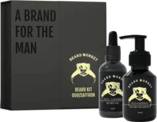 Beard Monkey - Beard Kit Oud/Saffron
