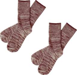 FUB - 2-Pack Melange Socks -