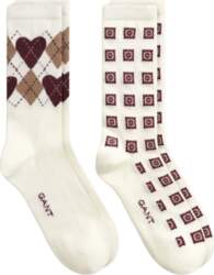 Gant - Argyle Heart 2-Pack Socks