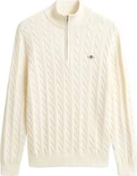Gant - Cable Knit Half-Zip Sweater