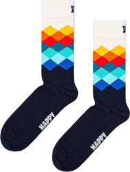 Happy Socks - Faded Diamond Sock
