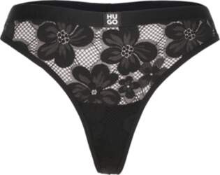 HUGO - Bloom Lace Thong -