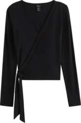 Lindex - Long-Sleeved Wrap Top -