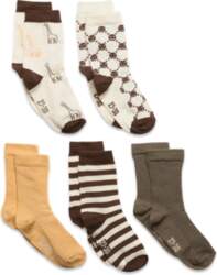 Minymo - Socks W. Pattern (5-Pack)