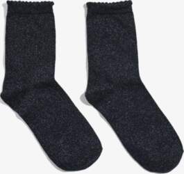 Pieces - Pcsebby Glitter Long Socks