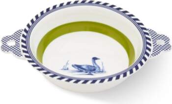POLSPOTTEN - Bowl Bird Patterned -