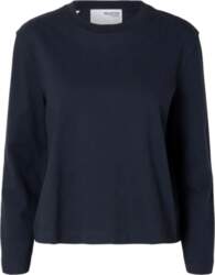 Selected - Slwessential Ls Boxy Tee