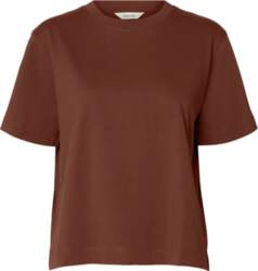 Selected - Slwessential Ss Boxy Tee