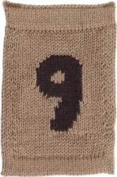Smallstuff - Knitted Flag, 9, Nature