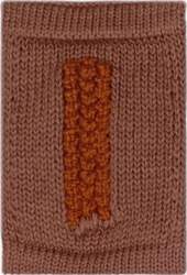 Smallstuff - Knitted Letter I, Rose