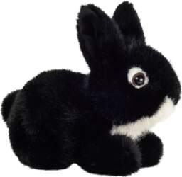Teddy Hermann - Lying Rabbit Black