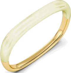 Edblad - Lore Bangle Gold/White -