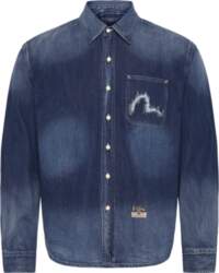 Evisu - Washed Denim Ls Shirt