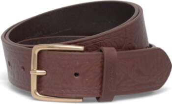 Gant - Allover Patterned Leather Belt