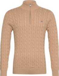 Gant - Cable Knit Half-Zip Sweater