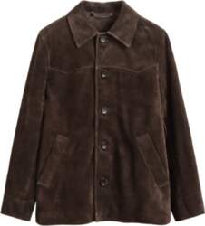 Gant - Suede Mid Length Jacket