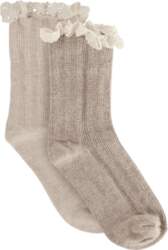 Huttelihut - Wool Lace Socks 2-Pack