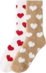 Lindex - 2-Pack Fluffy Socks -