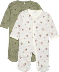 Pippi - Nightsuit W/F -Buttons 2-Pack