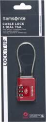 Samsonite - Cablelock 3 Dial Tsa