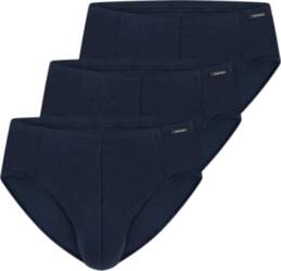 Schiesser - Supermini 3-Pack, Dark Blue